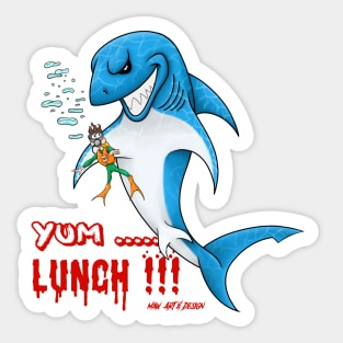 Yum.... lunch !!! Sticker